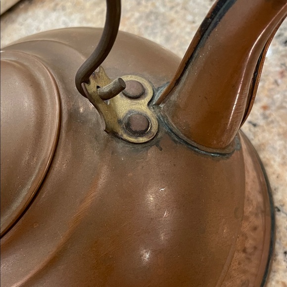 Revere Ware Vintage Copper Teakettle Rome NY USA - 81 Teapot Decorative Patina - Picture 11 of 16